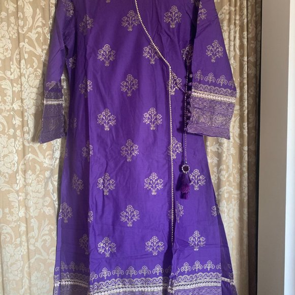 Pakistani cotton Shalwar Kmeez dress - Picture 2 of 10